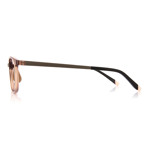 Junni Pink Full Rim Wellington left side