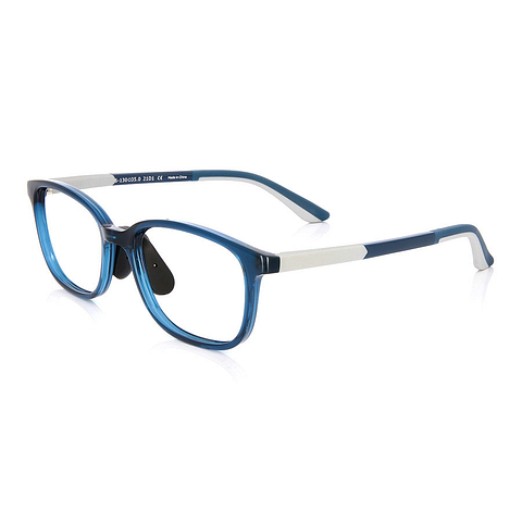 Junni Navy Blue Full Rim Rectangle right side