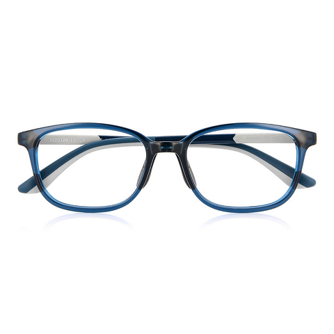 Junni Navy Blue Full Rim Rectangle right side