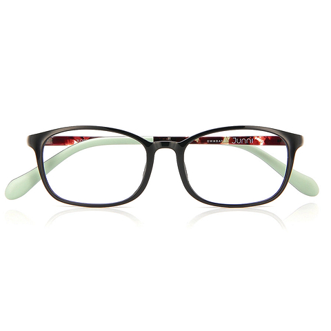 Junni Black Full Rim Rectangle right side