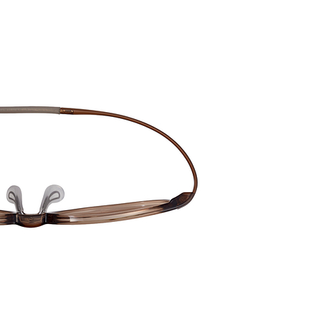 Junni Light Brown Full Rim Boston right side