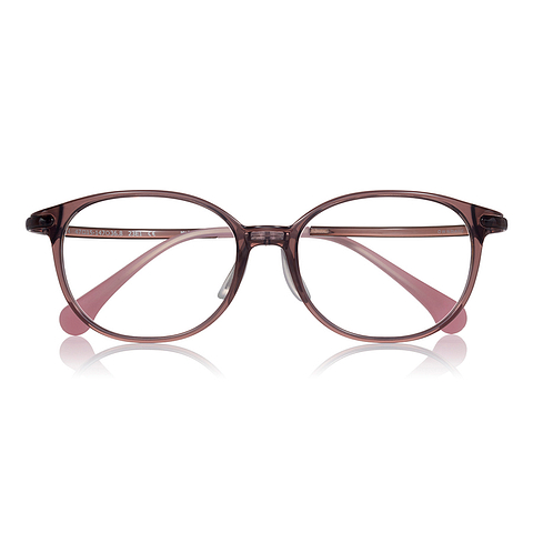 Junni Purple Full Rim Boston left side