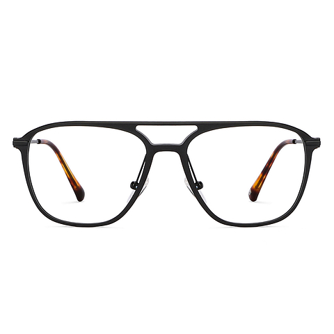 John Jacobs Online Black Full Rim Square left side