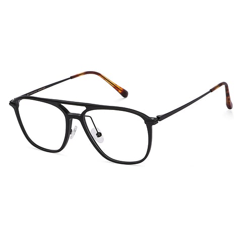 John Jacobs Online Black Full Rim Square right side