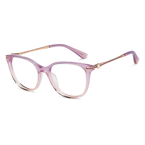 John Jacobs Online Purple Transparent Full Rim Square right side John Jacobs Online Purple Transparent Full Rim Square right side