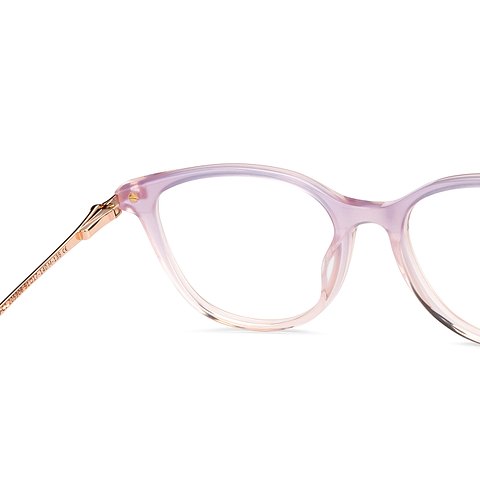John Jacobs Online Purple Transparent Full Rim Square right side John Jacobs Online Purple Transparent Full Rim Square right side
