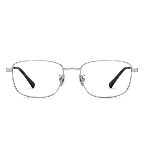 John Jacobs Silver Full Rim Rectangle right side