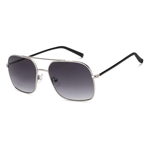 John Jacobs Online Silver Full Rim Aviator right side