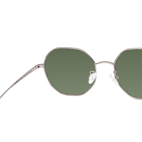 John Jacobs Online Silver Full Rim Geometric right side