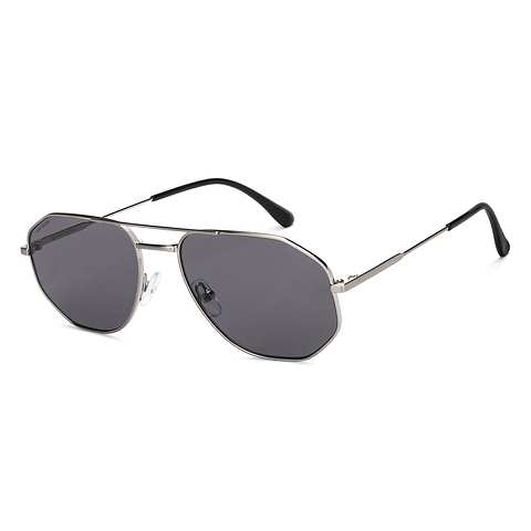 John Jacobs Online Silver Full Rim Aviator right side