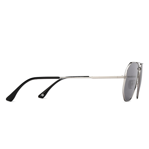 John Jacobs Online Silver Full Rim Aviator left side