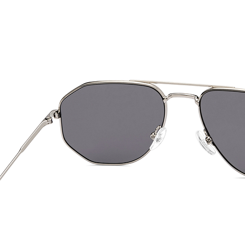 John Jacobs Online Silver Full Rim Aviator right side