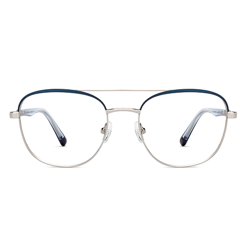 John Jacobs Online Silver Full Rim Square right side John Jacobs Online Silver Full Rim Square right side
