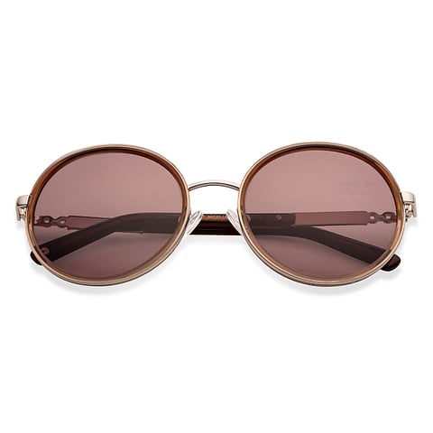 John Jacobs Online Silver Full Rim Round left side