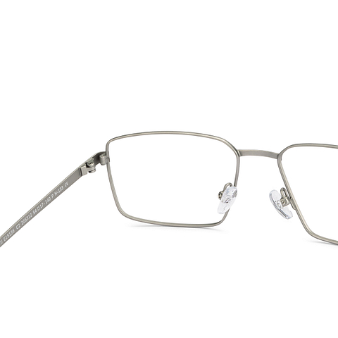John Jacobs Online Silver Full Rim Rectangle right side