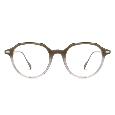 John Jacobs Online Silver Full Rim Round left side