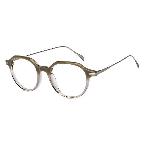 John Jacobs Online Silver Full Rim Round right side