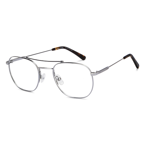 John Jacobs Online Silver Full Rim Square right side