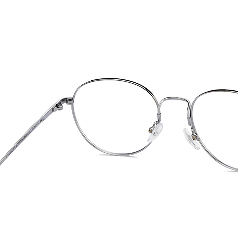 John Jacobs Online Silver Full Rim Round right side John Jacobs Online Silver Full Rim Round right side