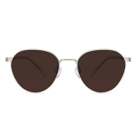 John Jacobs Online Silver Full Rim Round right side