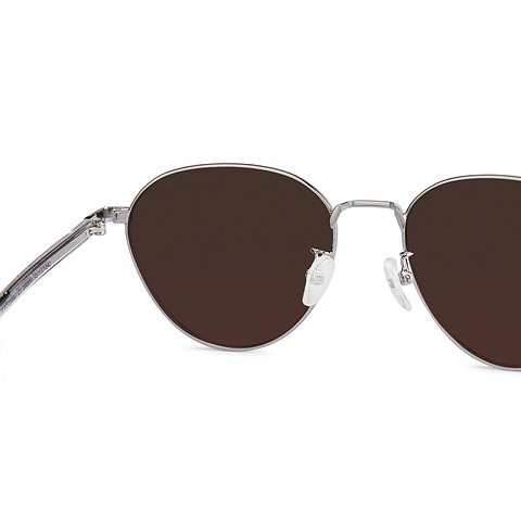 John Jacobs Online Silver Full Rim Round right side