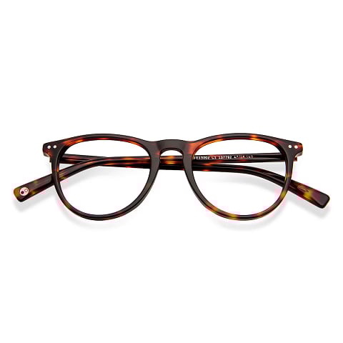John Jacobs Online Light Brown Full Rim Round left side