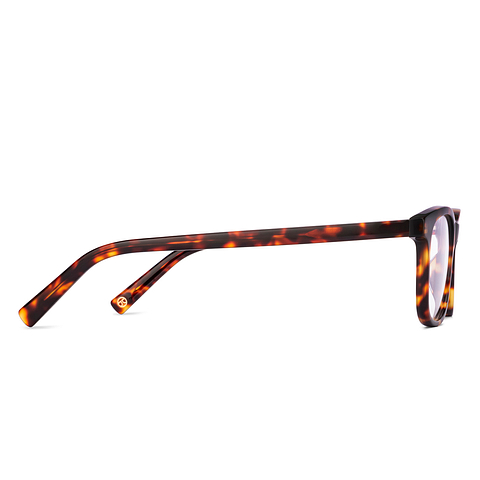 John Jacobs Online Tortoise Full Rim Square left side