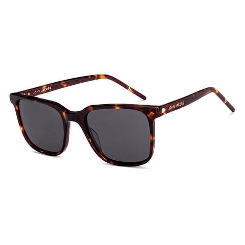 John Jacobs Tortoise Full Rim Square right side