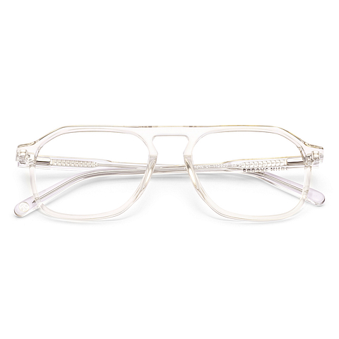 John Jacobs Crystal Full Rim Aviator left side