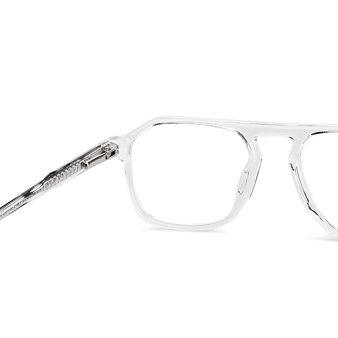 John Jacobs Crystal Full Rim Aviator right side