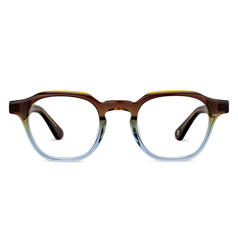 John Jacobs Online Light Brown Full Rim Square left side