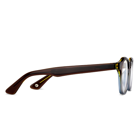 John Jacobs Online Light Brown Full Rim Square left side