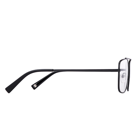 John Jacobs Online Black Full Rim Square left side