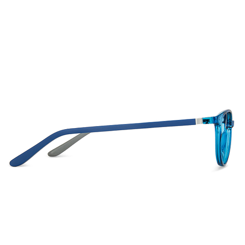 John Jacobs Online Sky Blue Full Rim Cat Eye left side