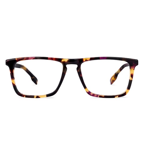John Jacobs Online Light Brown Full Rim Square left side