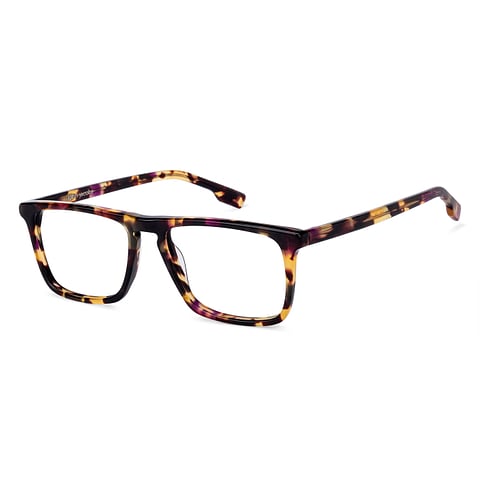 John Jacobs Online Light Brown Full Rim Square right side