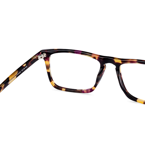 John Jacobs Online Light Brown Full Rim Square left side