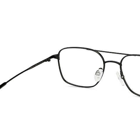 John Jacobs Online Black Full Rim Square right side