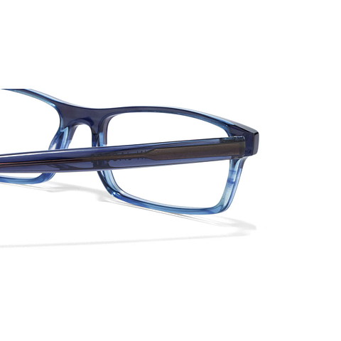 John Jacobs Online Blue Transparent Full Rim Rectangle right side