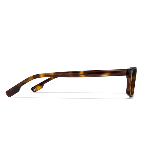 John Jacobs Light Brown Full Rim Rectangle right side