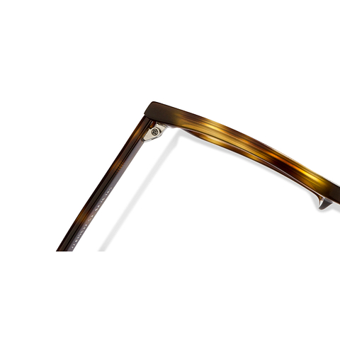 John Jacobs Light Brown Full Rim Rectangle left side