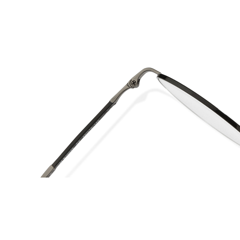 John Jacobs Mid Gunmetal Half Rim Round left side