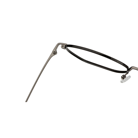 John Jacobs Black Full Rim Geometric right side