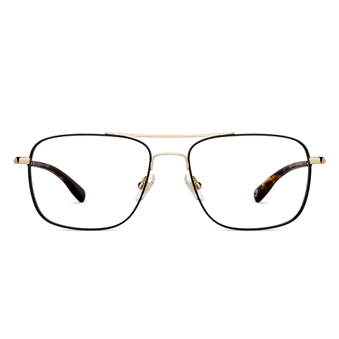 John Jacobs Online Black Full Rim Square left side