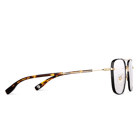 John Jacobs Online Black Full Rim Square left side
