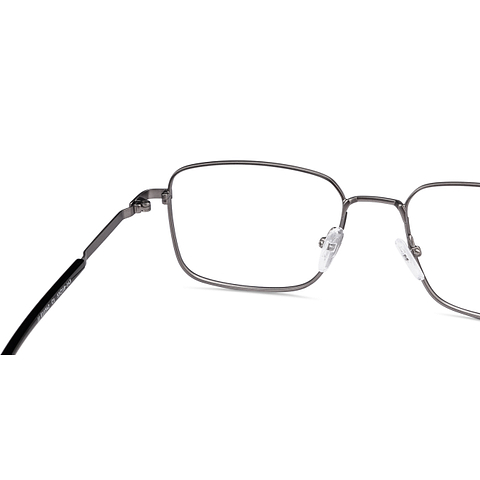 John Jacobs Black Full Rim Square right side