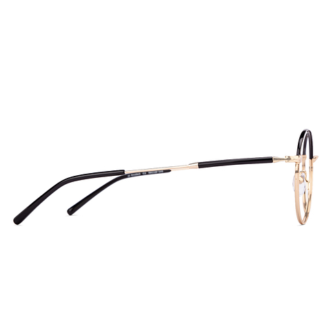 John Jacobs Gold Full Rim Round right side