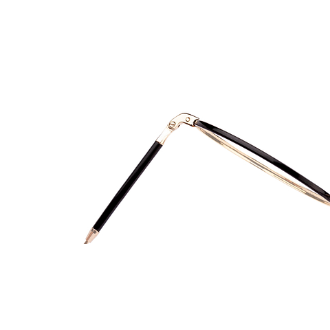 John Jacobs Gold Full Rim Round left side