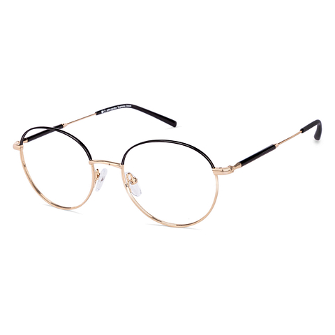 John Jacobs Gold Full Rim Round right side