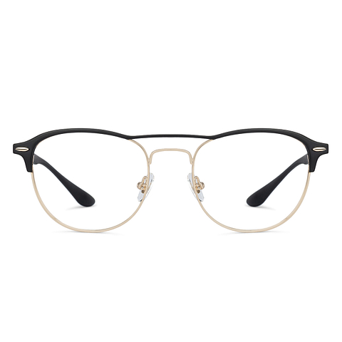 Buy Black Full Rim Round John Jacobs Supreme Steel JJ E11548-C1